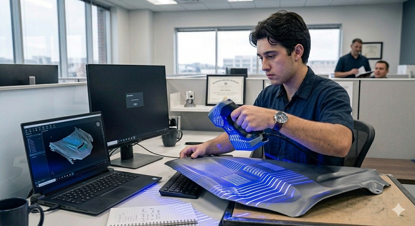 Vertex CAD Solutions team and workspace 2